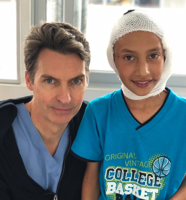 JPB with patient JPB with patient